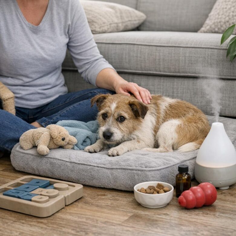 How to Help a Nervous Pet Feel Calm at Home