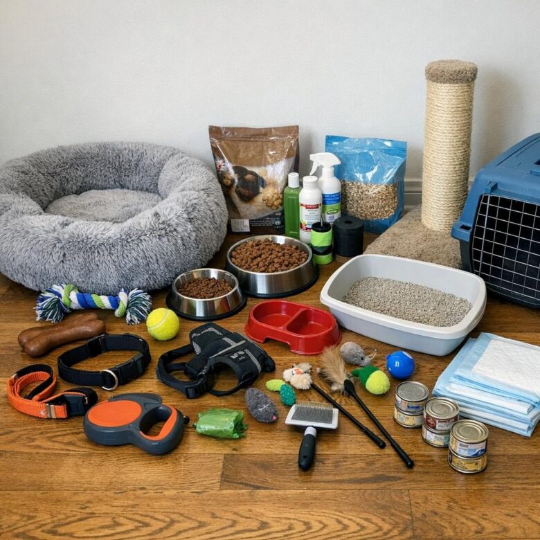 Best Pet Supplies for New Dog and Cat Owners
