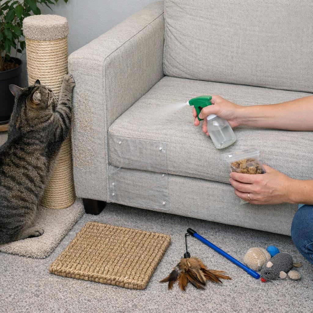How to Stop Cats From Scratching Furniture Without Stress - BrigAnimals ...